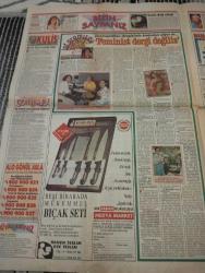 MELODİ GÜNLÜK HAYATIN SESİ Gazetesi-19 Şubat 1992- Süleyman Turan-astro-melodi-Bülent Kısa-Gönül abla-cinsel bilgiler-unutulmayan aşklar -günde 2 litre su için-amerikalı radyocular türkiye'de-cem ceminay-turner'in hayatı film oluyor-yıldıza ulaşmak-fatih Erkoç büyülüyor-yoğurtsuz rejim yapmayın-turistlerin gözleme merakı-görünmeyen adamın maceraları-sizin sayfanız-soslu dağ çileği-çarkıfelek-tatlı hayat sona erdi-fransızların yeni yıldızı-iş arkadaşınızla geçinmenin 10 yolu -Kenan erçetingöz-feminist dergi değiliz-laf aramızda-seda güler-sevgili beyaz tişörtüm-moda dünyasında geçmişe yolculuk-klasik çizgiler-yaz yıldızı-banu alkan-melodika keyfi-yufka yürekli misiniz