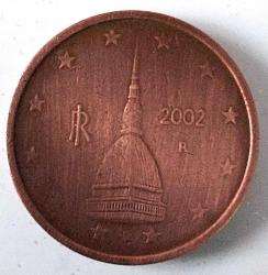 2002 ALMANYA 2 EURO CENT (R) ORİJİNAL MADENİ PARASI 3PPP2A NADİR