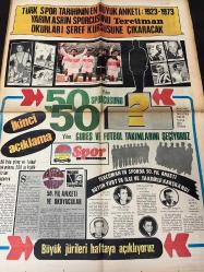 TERCÜMAN GAZETESİ İNCİ SPOR İLAVESİ - 28 HAZİRAN 1973-Necmi Tanyolaç-Tevfik Ünsi-Ergun Hiçyılmaz-İslam Çupi-Necati Bilgiç-Hayri Hiçler-Eyüp Karadayı-50 yılın güreş ve futbol takımları-50 yılı sporcusu-Türk spor tarihinin en büyük anketi-celalettin Coşkun-İsmail Hakkı Güngör-Nihat işıtman-Hasan Polat-Avni akyol-goller-Türkiye Yugoslavya maçları-cumhurbaşkanlığı kupası-SEKS Spor Eskişehirspor maçı-Beşiktaşlı Hasan-Gebze’de bir millî-judocular-Mehmet Yalçın-amatör futbolcular-altın ayakkabı yarışması-diklerde genç antrenörler başarılı oldu-Turgut kafkas-kadri Aytaç-Yüksel Alkan-Demir kuşaklı Cihan Pehlivanları karaahmet ve hergeleci İbrahim-Dünya ağır bisiklet boks şampiyonu george foreman