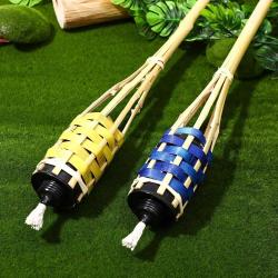 bambu meşale 90 cm örgülü