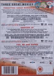 FORGETTING SARAH MARSHALL - KNOCKED UP - YOU , ME AND DUPREE 3 FİLM BİR ARADA DVD 2.EL ORJİNAL FİLM DVD ( 12876