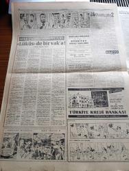 Cumhuriyet Gazetesi - 17 Temmuz 1960 - Hayırlı Bir İşaret Yazan Nadir Nadi Köşe Yazısı - Adama Petrol Sahası Olacak Ümit Büyük - Cemal Gürsel'in İlk Yurt Gezisi -  Para Fonu Heyetinin Ankara'daki Temasları Çok Müspet Neticelendi - Geyikli Hadiselerinin Duruşması Başladı - Saidi Nursi'nin Cesedi Isparta'da Defnedildi - İkinci Cumhuriyetin İhtilal Meclisi Üyeleri 3 Yazan Cevat Fehmi Başkut Yazı Dizisi - Başbakanlık Müsteşarı Albay Alparslan Türkeş İle Görüşme - Danimarka Milli Takımını Taşıyan Uçak Denize Düştü - Dümensiz Gemi Yazan Rikkat Köknar Yazı Dizisi - Kennedy Dünyanın Cok Değiştiğine Dikkat Çekti - Resimli Roman Başkasının Günahı Çizen Yves Sayol - Koruyucu Melekler Çizgi Roman - Bay Oscar Karikatür - Profesör Nimbüs'ün Maceraları Çizgi Roman - Yedi Dakika Yazan Doğan Nadi - 270 Atletin Katıldığı İstanbul Şampiyonasının İlk Günü Fenerbahçe 54  Beşiktaş 54 - İstanbul Bisiklet Şampiyonası - Metin Oktay İzmirspor'da - Dün Uzun Bir Toplantı Yapan Futbol Federasyonu Kararları