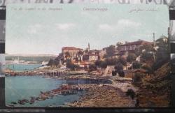 PC.1416  İSTANBUL BOĞAZ ÜSKÜDAR KIYILARI  OSMANLI DÖNEMİ POSTA KARTI EDİTÖR M.J.C N.319