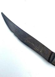 OSMANLI DÖNEMİ KEMİK SAPLI İŞLEMELİ SLDIRMA BICAK