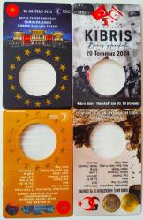 Kıbrıs Barış Harekatı+Göreve Başlama 2023 2 Adet kapama ((Folder)) Fiyatıdır..