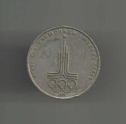 1980 MOSKOVA OLİMPİYATLARI TEMALI RUS 1 RUBLE...