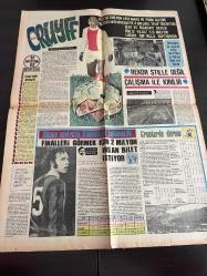 TERCÜMAN GAZETESİ İNCİ SPOR İLAVESİ - 3 MAYIS 1973-Necmi Tanyolaç-Tevfik Ünsi-Ergun Hiçyılmaz-İslam Çupi-Necati Bilgiç-Hayri Hiçler-Eyüp Karadayı-galatasaray-Fenerbahçe-lig şampiyonluğu-Türkiye kupası-Türkiye liginde şampiyon-Avrupa-riva-Toto ve loto Genel müdürlük-Ahmet Şahin-hasköy’ün derdi-Sakaryaspor-Çerkezköy esnaf Spor-Lüleburgaz Spor-Süleyman Ercan-Orhan kapçak-Bolu kız Öğretmen okulu-İstanbul kız Lisesi-Gaziantep sağlık koleji-Elazığ kız enstitüsü-Bursa Bursaspor-Uludağ’da Kulis- yabancı antrenör brian birch -Selver Şengün-Eyüp karadayı-seyircisi Almanya’da toplanacak-npr ya-gruplarda durum-Juventus