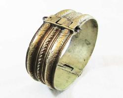 AnTiKa OSMANLI GüMüŞ İŞLEMELİ BİLEZİK....