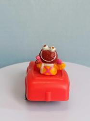 Vintage 1988 Birdie Bird Figür Plastik Çek Bırak Araba Figür McDonalds