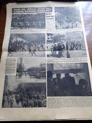 Ulus Gazetesi - 13 Temmuz 1960 - Türk Dil Kurultayı Yazan Yakup Kadri Karaosmanoğlu Köşe Yazısı - Korporatif Meclisin Büyük Tehlikeleri Yazan Bülent Ecevit Köşe Yazısı - Celal Bayar Yüksek Adalet Divanında - Sabık Cumhurbaşkanı Celal Bayar'ın Suçu Vatana İhanet - Celal Bayar'a Muhtemelen Verilecek Cezalar - 6 7 Eylül Topkapı Ve 28 Nisan Tahkikatı - Tasfiye Edilecek Anti Demokratik Kanunlar -  Adnan Menderes'e Verilen Maaş Ve Harcırahlar - Ankara Tenis Turnuvası - Aydınlara Düşen Ödev Yazan Uluğ İğdemir - Duman Var Ateş Yok Yazan Germaine Ve Jacques Decrest Yazı Dizisi - Hükümetin Dış Politikası Yazan Ahmet Şükrü Esmer - Emil Galip Sandalcı Köşe Yazısı - Sabık Adalet Bakanı Ve Milli Eğitim Başkanı Hüseyin Avni Göktürk 16 Mart 1957 Günü 10 Bin Metrekare Arazi Satın Almıştı - Kongo'da Katanga Eyaleti Bağımsızlığını İlan Etti - Hayali Oyunlar Üstadı Zati Sungur - Olur Mu Böyle Olur Mu Kardeş Kardeşi Vurur Mu - Kanlı Cumadan Resimler