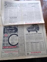 Ulus Gazetesi - 25 Haziran 1967 - Ekmek Ve Partizanlık Meselesi Yazan Cihad Baban Köşe Yazısı - Neredeeen Nereye Yazan Selahattin Hakkı Esatoğlu Köşe Yazısı - Dokunulmazlık Konusundaki Tartışmalar Devam Ediyor - Amerikan Dışişleri Johnson Ve Rus Dışişleri Bakanı Kosigin Bugün Yeniden Buluşacaklar - Amerikayı Protesto Mitingi Dün İstanbul'da Yapıldı İsteğimiz Bağımsız Mustafa Kemal Türkiyesidir - Cumhurbaşkanı Cevdet Sunay 27 Haziran'da Fransa'ya Gidiyor - İnönü Şehitleri İçin İsmet İnönü Bir Mesaj Gönderdi - İdil Biret Pragda Çok Başarılı Konser Verdi - Sovyet Savaş Gemileri Boğazlardan Geçmeye Devam Ediyor -  Adalet Partisi Halkı Değil Çıkar Zümresini Koruyor - Devlet Tiyatrosu Yazan Kamuran Evliyaoğlu Köşe Yazısı - 08 de Marko Paşa Her Gün Dert Dinliyor - Şile Açıklarında 16 Ton Kaçak Kahve Ele Geçirildi - Yılların Hayalini Hakikat Yapan Anadol - En Çok Gol Atan Ekip Bursaspor - Ve Bir Gol Kralı Osman Arpacıoğlu- Türkiye Kupası Göztepe Altay Finali