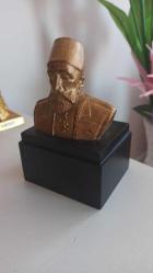 Abdülhamid tahta büst & 14,5 cm
