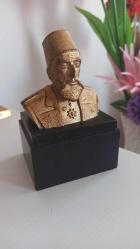 Abdülhamid tahta büst & 14,5 cm