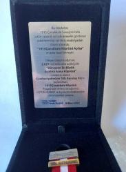 1915 ÇANAKKALE KÖPRÜSÜ YAPIMI ÜSTÜN HİZMET MADALYASI...