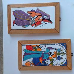 Antika Minyatür Sanatı ,2 adet 1960