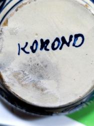 P40----ROMANYA KOROND ÜRETİMİ YAŞLI SERAMİK KASE