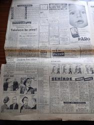 Hürriyet Gazetesi - 10 Temmuz 1965 - Hükümet Aşırı Cereyanları Görüştü - Yürüyüş Yapan Arabacılar Geride 20 Ton Pislik Bıraktı - Bursa'da Komünizmle Mücadele Derneği Başkanı Mithat Teoman Tevkif Edildi - Irz Düşmanlarının Hadım Edilmesi İçin Bir Kanun Teklifi Verdiler - Orduda Din Subayı Sınıfı İhdas Edilecek - Güneşsiz Bahar Aşk Ve Macera Romanı Çizen Faruk Geç - Bizimkiler Yazan Kemal Bisalman Çizen Sezgin Burak - Karaköy'de Yeraltı Dükkanlarına Talip Yok - İstanbul Ankara Radyosu Programı - Rüçhan Adlı Sevgilisi Türkan Şoray'ın Yeni Kontratına Yine Acayip Maddeler Koydurdu Öpüşmek Ve Soyunmak Yasak - Muzaffer Tema Evleniyor - Hülya Koçyiğit Moskova Film Festivaline Gitmekten Vazgeçti - Altın Mikrofon Birincisi Yıldırım Gürses Barselona Festivaline Gidiyor- Fatma Girik Süleyman Turan Fotoğraf - Gökler Hakimi Gordon Çizgi Roman - Güngörmüşler Çizgi Roman - Fatoş Çizgi Roman - Dedektif Nik'in Maceraları Çizgi Roman - Türkan Şoray Çok Yoruldum Tatil Yapmak Şart Dedi - Nurlan San