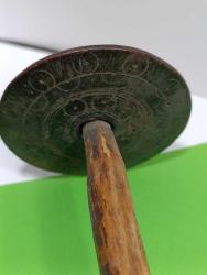 RF76---ANTİKA YÜN EĞİRME ÇUBUĞU