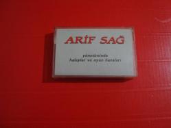 ARİF SAĞ YÖNETİMİNDE HALAYLAR VE OYUN HAVALARI ESKİ BANDROL KASET