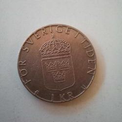 İsveç / 1 Kron / 1979 - Lütfen açıklamayı okuyunuz*