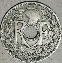 FRANSA 1923   25 CENTIMES