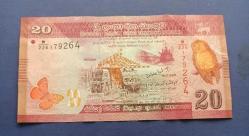 Sri Lanka 2021 20 Rupi çil