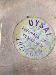 P52---UYSAL ERZİNCAN BAKIR DEKORLUK KÜÇÜK KAZAN