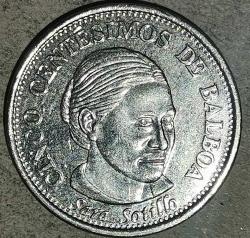 PANAMA 2019  5 CENTAVOS