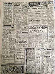 YENİ SABAH GAZETESİ 5 HAZİRAN 1961 YIL :24 SAYI :7982---İki lider Laos işinde anlaştı --Kurdaş Para basmak dert yaratır diyor ---Ticaret Bakanı buğday zamlarını dün açıkladı --760 Pamuk ekicisi mahkemeye verildi ---K.Satır ,iki -üç sene kemerleri sıkacağız dedi ---Hanımefendi haltetmiş :Siyavuşgil --Hal Müdürü 23 manavı dün mahkemeye verdi ---Radyo Programları ---Arap Birliği Yasasının Tadili istendi ---Cezayir  de dün de üç plastik  bomba patladı --İsrail ordusunda ki güzeller ---Kemal Satır dün 2-3 sene kemerleri sıkacağız dedi ---Güreşte Hezimet --Hannover de sükunet var --Adana D.Spor son maçında da yenildi --G.Birliği sıfır  puanla dönüyor --Fenerbahçe ve Galatasaray aynı skorla galip :5 -1--- Çalışma Bakanı tenkid edildi ---Bu yıl mahsul durumu iyi --Dünya Bankası 20 milyon dolar kredi teklif etti --Viyana mülakatı dün akşam nihayete erdi --Kadın kıyafetine girip hücum ettiler --Rusya Kübalı işçileri davet ediyor --Traktör devrildi 2 kişi öldü --Denizaltında petrol aranıyor ---
