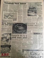 YENİ SABAH GAZETESİ 5 HAZİRAN 1961 YIL :24 SAYI :7982---İki lider Laos işinde anlaştı --Kurdaş Para basmak dert yaratır diyor ---Ticaret Bakanı buğday zamlarını dün açıkladı --760 Pamuk ekicisi mahkemeye verildi ---K.Satır ,iki -üç sene kemerleri sıkacağız dedi ---Hanımefendi haltetmiş :Siyavuşgil --Hal Müdürü 23 manavı dün mahkemeye verdi ---Radyo Programları ---Arap Birliği Yasasının Tadili istendi ---Cezayir  de dün de üç plastik  bomba patladı --İsrail ordusunda ki güzeller ---Kemal Satır dün 2-3 sene kemerleri sıkacağız dedi ---Güreşte Hezimet --Hannover de sükunet var --Adana D.Spor son maçında da yenildi --G.Birliği sıfır  puanla dönüyor --Fenerbahçe ve Galatasaray aynı skorla galip :5 -1--- Çalışma Bakanı tenkid edildi ---Bu yıl mahsul durumu iyi --Dünya Bankası 20 milyon dolar kredi teklif etti --Viyana mülakatı dün akşam nihayete erdi --Kadın kıyafetine girip hücum ettiler --Rusya Kübalı işçileri davet ediyor --Traktör devrildi 2 kişi öldü --Denizaltında petrol aranıyor ---
