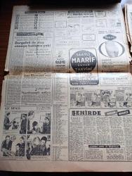 Hürriyet Gazetesi - 24 Aralık 1965 - Kısmet Yelkenlisini Seyir Halinde Gören Denizcilerin Anlatıyor - Kim Ne Derse Desin Sadun Boro Yaman Adam - Bugün Mübarek Ramazan - Fiyatlar Yükseliyor - CHP Ortanın Soluna Azimle Devam Edecek - Rumlardan Enosis İçin Para Toplayan Üç Yunanlı Kadın Kaçakçılıktan Yakalandı - Cumhurbaşkanı Cemal Gürsel 5 Genel Müdürün Değişmesini Tasdik Etti - Gangster Necdet Elmas Açık Cezaevi İmralı'ya Nakledildi - Aşk Rüyası Aşk Ve Macera Romanı Çizen Faruk Geç - Bizimkiler Yazan Kemal Bisalman Çizen Sezgin Burak - Avrupa'yı Yerinden Oynatan Sesler Röportaj Sezen Cumhur Önal - Fenerbahçe Çamur Sahada Çalıştı - Galatasaraylı Futbolcuların Hanımları Da Her Hafta Toplanmaya Başladılar - Hakemler Birliği Genel Başkanı Muslihittin Güner - Yıldıray Çınar Plak - Adnan Şenses Ve İsmail Dümbüllü Lunapark Gazinosunda - Taksim Belediye Gazinosunda Ramazan Eğlenceleri - Güngörmüşler Çizgi Roman - Gökler Hakimi Gordon Çizgi Roman - Fatoş Çizgi Roman - Dedektif Nik'in Maceraları