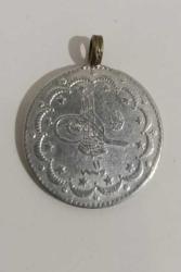 Abdülhamid 1293/11 Gümüş 5 kuruş kulplu