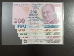 9.EMİSYON F001 PARA SETİ ÇİL KONDİSYONDA