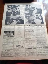 Cumhuriyet Gazetesi - 10 Ekim 1960 - Yassıada'dan İlk Resimler - Soruşturma Henüz Bitmedi Kurulda 2 Bin İş Daha Var - Düşük Cumhurbaşkanı Celal Bayar Yassıada'da Soruşturma Kurulu Karşısında İfade Verirken Fotoğraf - Sabık Maliye Bakanının Vinileks Şirketi İle Ortaklığı Muazzam Meblağa Dayanıyor - Petrol İşçilerinin Açlık Grevleri Devam Ediyor - İstanbul Erkek Lisesi'nin 76. Yılı Dün Kutlandı - Yeni Basın Kanunu Tasarısı Komitede - Sovyet Elçiliği Tarafından Bastırılan Broşür Toplattırıldı - Köpek Davası Yazan Feridun Ergin Köşe Yazısı - Sabah Şarkısı Yazan Taylor Caldwell Yazı Dizisi - Küba'da Fidel Castro Aleyhtarı İki Lider Yakalandı - Resimli Roman Başkasının Günahı Çizen Yves Sayol - Patti Çizgi Roman -  Marlon Brando Kadınlara Neden Zulmediyormuş - Komiki Şehir Naşit Bey Biyografik Hikaye Yazan Burhan Arpad Yazı Dizisi - Türkiye Yüzme Ve Sutopu 1959 60 Şampiyonu Adana - Toto Tahmin - Beşiktaş 2 Ankaragücü 1 - Galatasaray Sutopu Kalecisi Özcan Tomruk Evlendi - Ethem Menderes