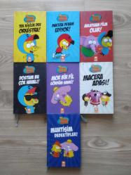 EKSİK PARÇA YAYINLARI KRAL ŞAKİR SERİSİ CİLT 1 TEK KİŞİLİK DEV ORKESTRA + CİLT 2 MACERA DEVAM EDİYOR + CİLT 3 ANLATSAM FİLM OLUR + CİLT 5 DOSTUM BU ÇOK HAVALI + CİLT 7 MOR BİR FİL GÖRDÜM SANKİ + CİLT 8 MACERA ADASI + CİLT 9 MUHTİŞİM DEDEKTİFLER ( 7 CİLT )