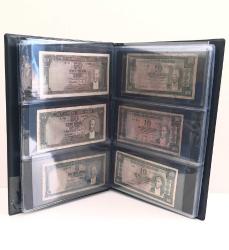 Banknot Para Albümü       60 × 2 =, 120  Adet Cep li