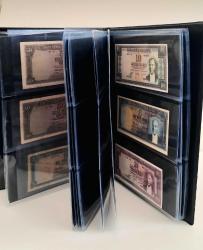 Banknot Para Albümü       60 × 2 =, 120  Adet Cep li