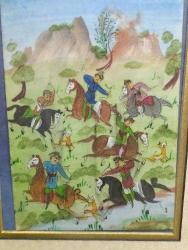 ÇE3---İRAN MİNYATÜR RESİM