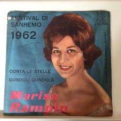 Marisa Rampin / Conta Le Stelle - Gondolì Gondolà / Italy 1962 / 45'lik / *pop* Sanremo '62