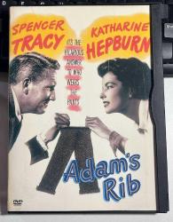 ADAM'S RIB - SPENCER TRACY KATHARINE HEPBURN - IT'S THE HILARIOUS ANSWER TO WHO WEARS THE PANTS - 2003 WARNER HOME VIDEO - MGM PRESENTS - TÜRKÇE ALTYAZI SEÇENEĞİ VARDIR...