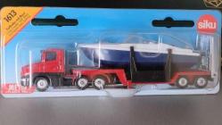 LOT.8 » DİECAST ALMAN DEVİ SİKU 1613  BOT TRAİLER SIFIR  HİÇ KULLANILMAMIŞ  ORJİNAL AMBALAJINDA KOLEKSİYON ÜRÜNÜ