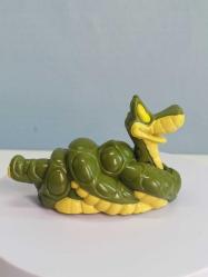 Disney Orman Çocuğu Kaa Yılan Kurmalı Vintage Oyuncak McDonald's  80 ler Disney Jungle Book Orman Kitabı