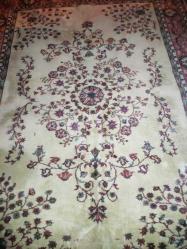 18567-ANTİKA ESKİLERDEN EL DOKUMA ISPARTA HALISI