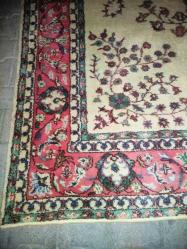 18567-ANTİKA ESKİLERDEN EL DOKUMA ISPARTA HALISI