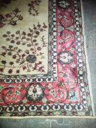 18567-ANTİKA ESKİLERDEN EL DOKUMA ISPARTA HALISI