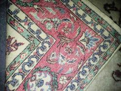 18567-ANTİKA ESKİLERDEN EL DOKUMA ISPARTA HALISI