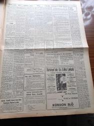 Vatan Gazetesi - 6 Ekim 1960 - Tasfiye Siyaseti Yazan Ahmet Emin Yalman Köşe Yazısı - Celal Bayar Tehlikeli Vaziyetteyiz İcap Ederse Diktatörlüğe İdare Edeceğiz - Adnan Menderes Bu Memleketteki Bir İnönü Davası Vardır Bunu Halletmeliyiz - Ethem Menderes Celal Bayar İsmet Paşa'yı Astırmakta Tereddüt Etmez - Soruşturma Kurulunun Gerekçeli Kararı Açıklandı - Kararda Düşüklerin Anayasayı Nasıl İhlal Ettikleri Belirtilmekte - Sanıkların Çoğu 64 146 Maddeler İçine Giriyor - Yassıada'da İlk Tatbikat Dün Yapıldı Fotoğraf - Duruşmalar Televizyonla Gösterilecek - Devlet Başkanı Cemal Gürsel Yüksek İslam Enstitüsünde Konuştu Çin'in Hakikatine Kutlama Ermeliyiz Dedi - Yassıada'da Duruşmalar 14 Ekim'de Başlıyor - Düşük Başbakan Adnan Menderes'in Son İzmir Gezisinde Demokrat Parti'li Fedailere Silah Dağıtılmış - Kaçaklar Kemal Bekir'in Romanı - 6 7 Eylül Olayları Yazan Orhan Birgit - Karacaören'liler Dün Çarşaflarını Yırttılar - Taş Devri Çizen Mıstık - Dün Devam Eden Geyikli Olayları Duruşması