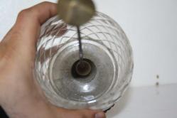 ANTİKA COK ESKİ DÖNEM PRİNÇ ŞEKERLİK DETAYLAR RESIMLERDE   (DELİKLİ RAF