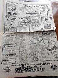 Cumhuriyet Gazetesi - 18 Mayıs 1951 - Varlık Vergisi Faciası Köşe Yazısı - Haşimi Ürdün Meliki Bugün İstanbul'a Geliyor - Atlantik Paktı Ve Türkiye - 19 Mayıs Gençlik Ve Spor Bayramı - Kore'de Kızılların Taarruzu Genişledi - Kasım Gülek Dün Strazburg'tan Geldi - Amerikalı Elizabeth Buckley Adında bir Kadın Polis Geldi - Abdülhamid'in Son Karısı Dördüncü Kadınefendi'nin Bir Teklifi - Türk Tugayına Saldıran Komünist Birlikler Ağır Kayıp Verdiler - Kanuni Süleyman Yazan Harold Lamb Yazı Dizisi - Dil Davası Hakkında Toplantı - Suriye İsrail İhtilafı - Nasibe Subaşı Ağahan Ve Eşi Bir Arada - Devlet Operası Sanatkarları Bugün Geliyor - Bahar Turnuvası Futbol Maçları - 1 Temmuz Denizcilik Bayramı Münasebetiyle Bir Teklif - Yugoslav Hajduk Takımının Vefa Ve Galatasarayla Yapacağı  Maçların Biletleri - Kadın Gazeteci Lil'in Maceraları Çizgi Roman - Perihan Sözeri Sabite Tur Ve Hamiyet Yuceses Tepebaşı Bahçesinde - Odeon Mağazaları - Ahir Zamanı Karikatür - Gripin