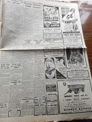 Cumhuriyet Gazetesi - 30 Eylül 1951 - Ümit Veren Kitap Yazan Nadir Nadi Köşe Yazısı - Bankalar Baremi Değişiyor Yeni Tasarı Hazırlandı - Güvenlik Konseyi Yarın Petrol İhtilafını Görüşecek - Almanya'nın Eski Ankara Büyükelçisi Von Papen İstanbul Valisi Fahrettin Kerim Gökay'ı Ziyaret Etti - Amerika'nın Atlantik Paktına Dair Teşebbüsü - Başbakan Adnan Menderes'in İngiltere Başbakanı Attle'a Cevabı - Ankara Güzeli Birsen Demirtaş Seçildi -  - Babalar Çocuklarına Okul Kitabı Alamıyorlar - Harb Akademisinde Diploma Tevzi Töreni - Haftanın Şakaları Yazan Burhan felek - Dedikodu Yazan Falih Rıfkı Atay - Parmak İzi Nasıl Bulundu - Rüyalar Evi Yazan Peride Celal Yazı Dizisi - Batı Almanya'da 250.000 Kişilik Bir Ordu Kurulacak - Ordu Karması Dün Beşiktaş'ı 2 0 Yendi - Kadın Gazeteci Lil'in Maceraları Çizgi Roman - Dolmabahçe Stadında Ordu Muhteliti İle Fenerbahçe Maçı - Opon Ağrı Kesici - Hamiyet Yüceses Perihan Sözeri Ve Sabite Tur Tepebaşı Gazinosunda -  Zehra Bilir Beyaz Parkta - Jeep